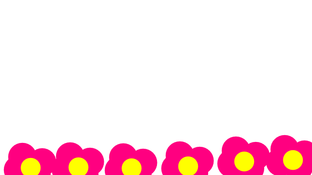 Animacja wykonana przez uczennicę - pojawiające się kwiatki. Autor Julia Kurpiewska. 