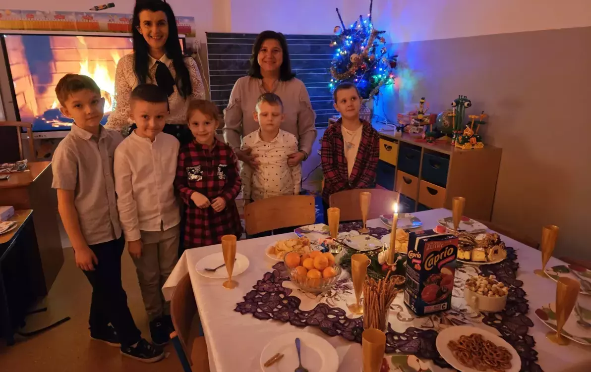 Zdjęcie do Wigilie klasowe w naszej szkole