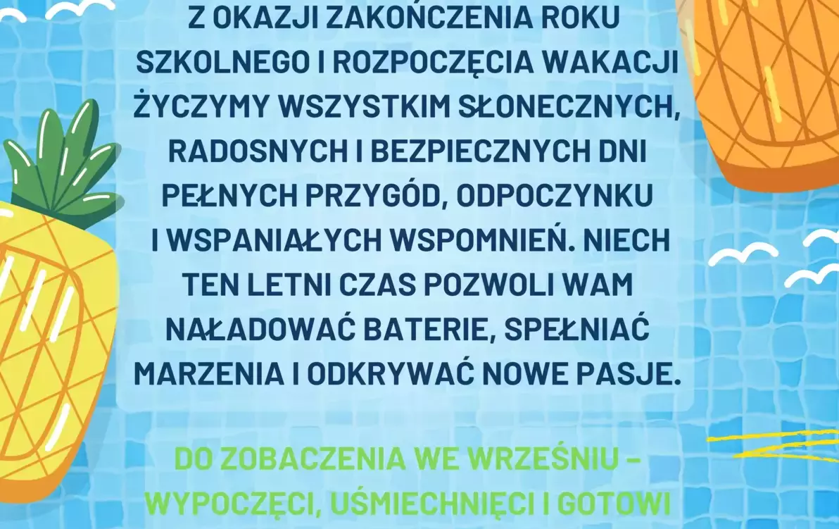 Zdjęcie do Życzenia na wakacje