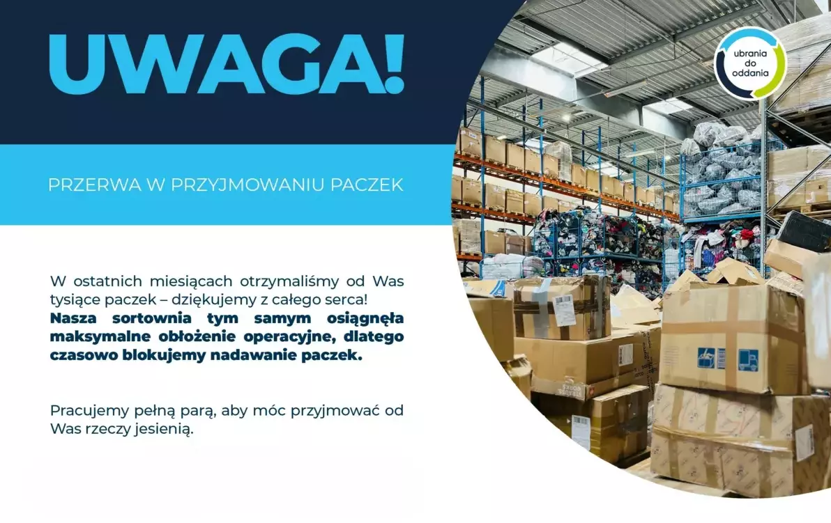 Zdjęcie do Informacja o wstrzymaniu akcji "Szkoła w Porządku"
