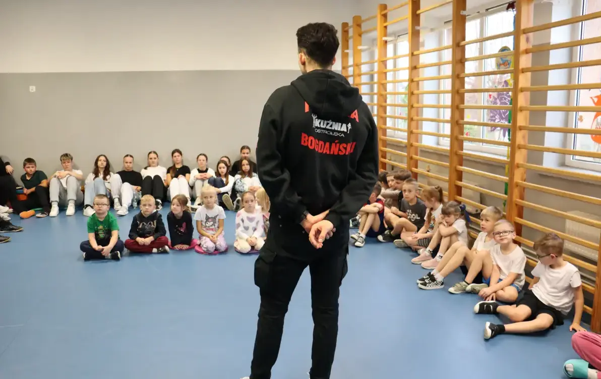 Zdjęcie do Lekcja z Mistrzem &ndash; wyjątkowe spotkanie w naszej szkole!