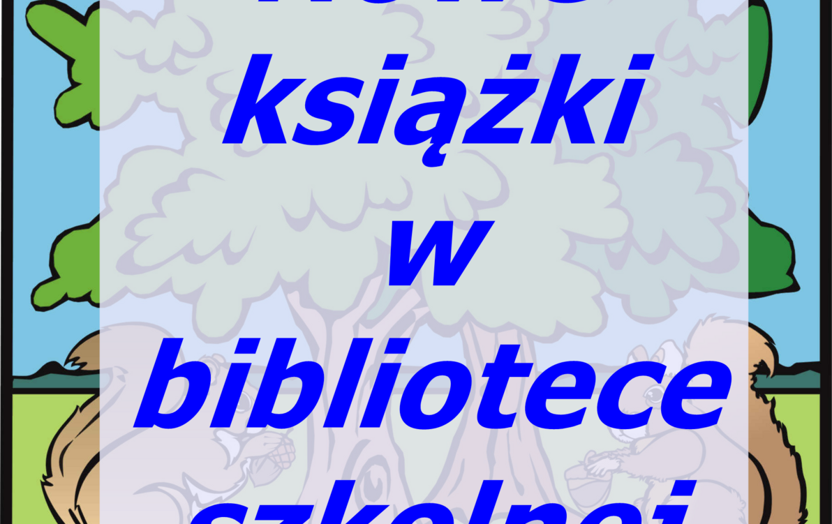Zdjęcie do Nowe książki w bibliotece szkolnej