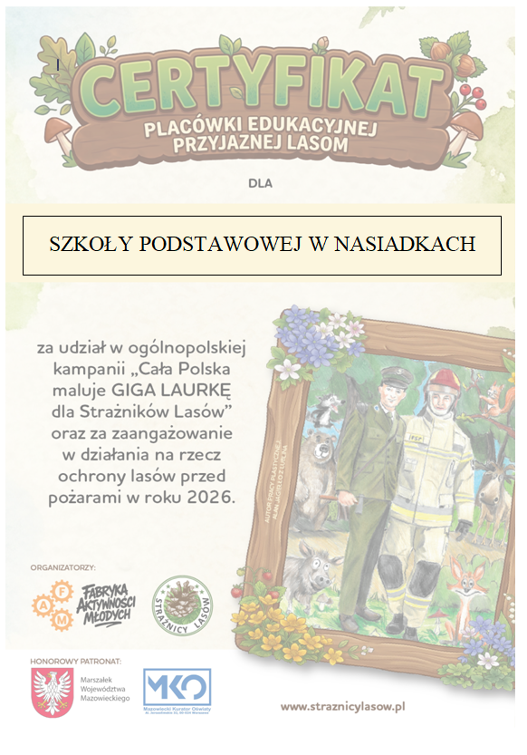 Zdjęcie do Podziękowanie za udział w akcji &bdquo;Cała Polska Maluje Giga Laurkę&rdquo;