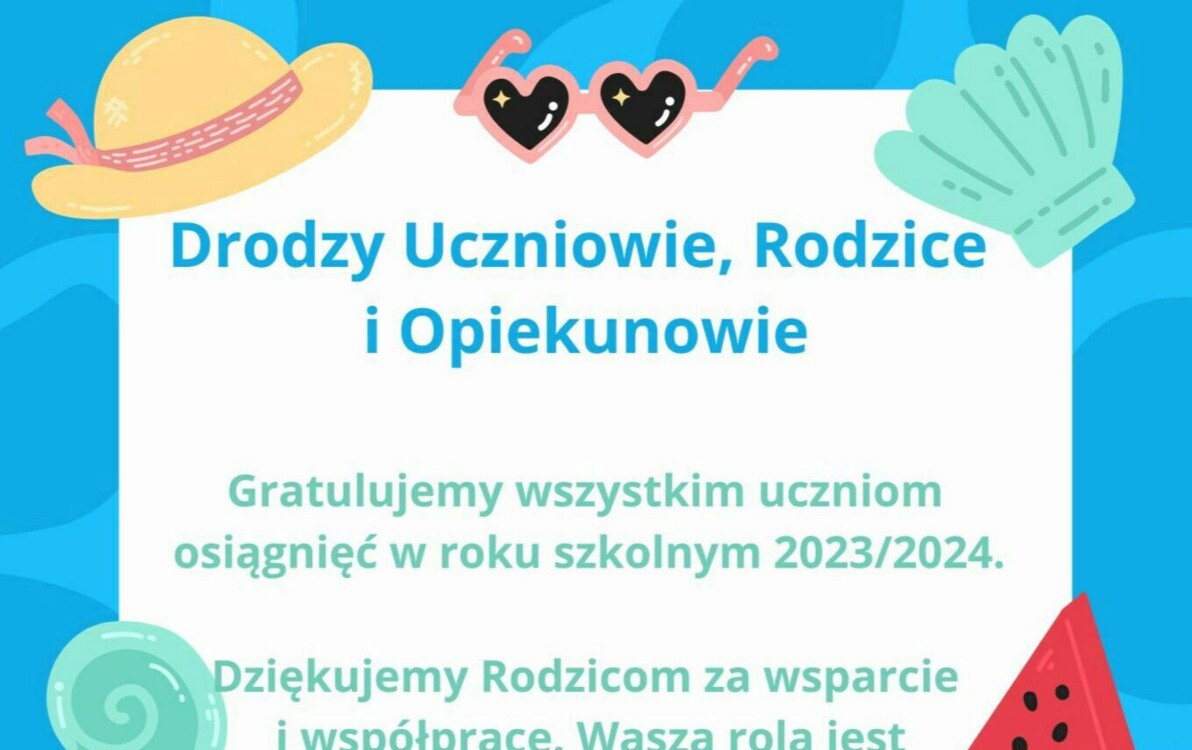 Zdjęcie do Bezpiecznych wakacji !