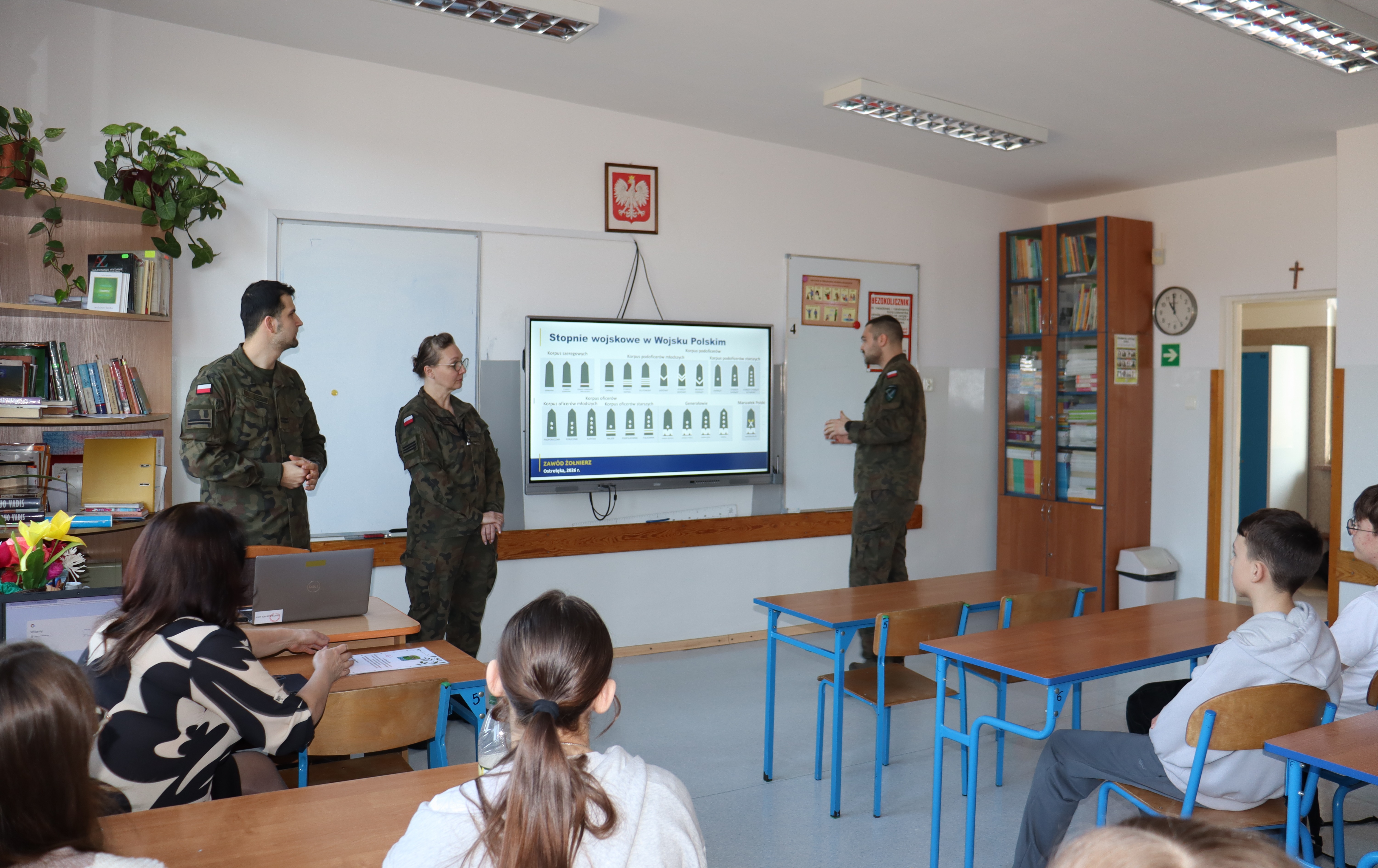 Zdjęcie do Spotkanie z przedstawicielami WCR w naszej szkole